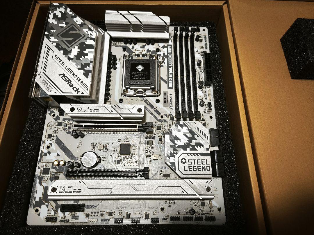 ASRock B650 Steel Legend wifi マザーボード