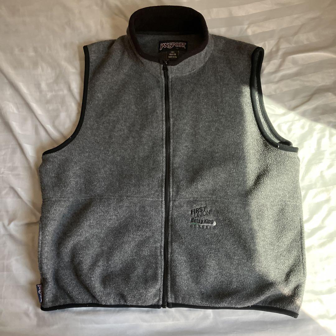 90s JANSPORT fleece vest