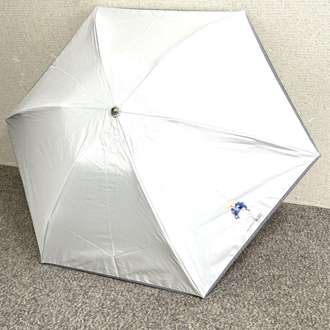 B 新品 ラルフローレン 日傘 傘 折りたたみ傘 ポロベア 1級遮光 軽量