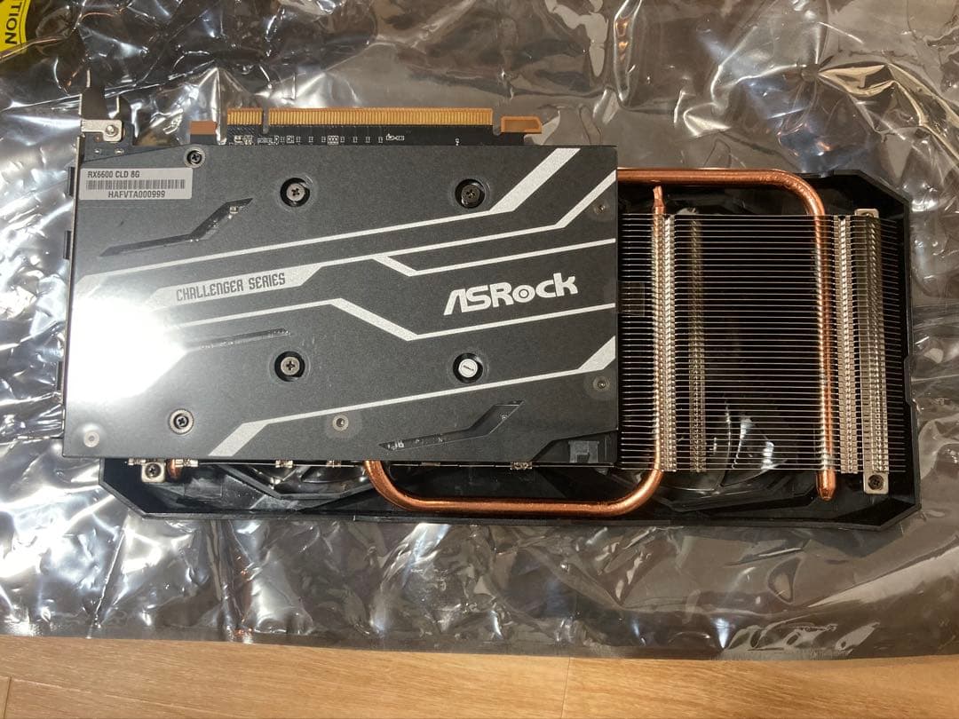 【動作確認済】ASRock Radeon RX 6600 CHALLENGER 【動作確認済】ASRock Radeon RX 6600 CHALLENGER