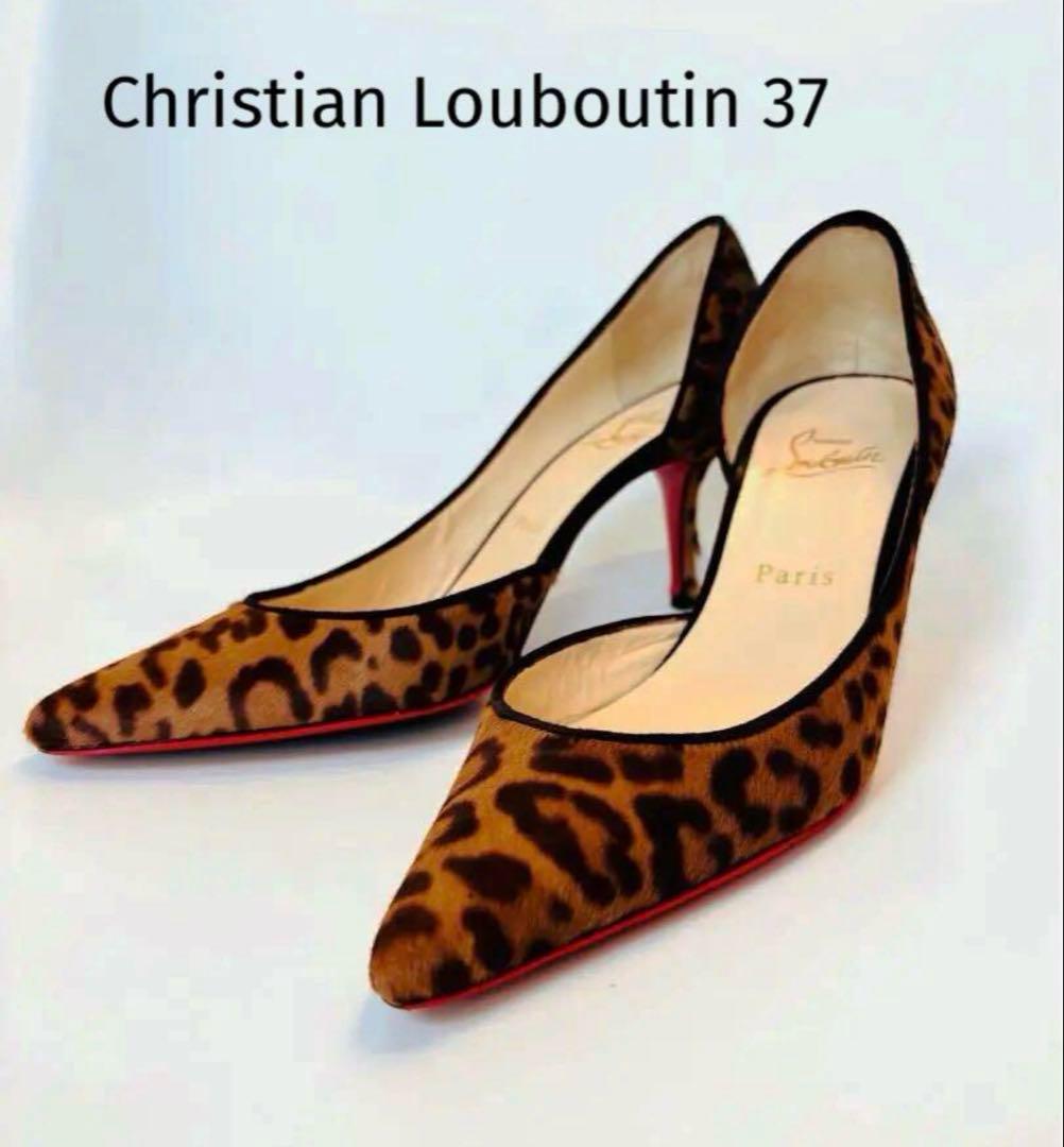 Christian Louboutin スエードスキンパンプス 37