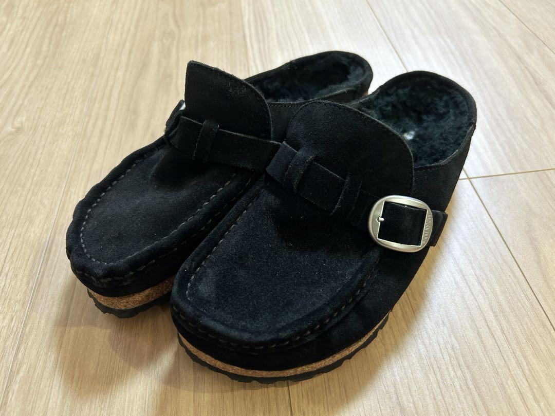美品　ビルケンシュトック　バックリー　ブラック