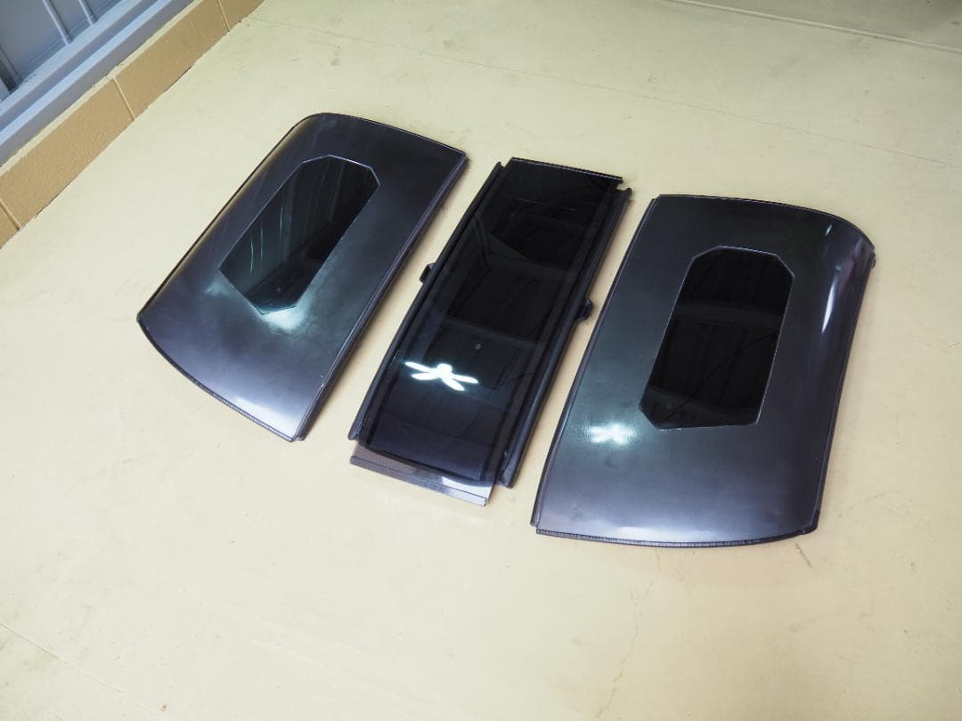 カプチーノ　クリア ルーフパネル　(自作品)