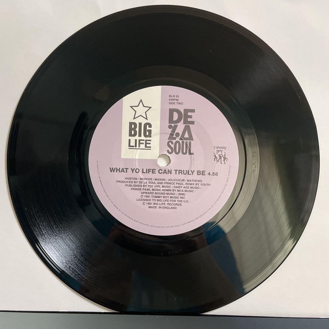 【レア 7インチ】 De La Soul - Saturdays 7inch レア 7インチ】 De La Soul - Saturdays 7inch - メルカリ