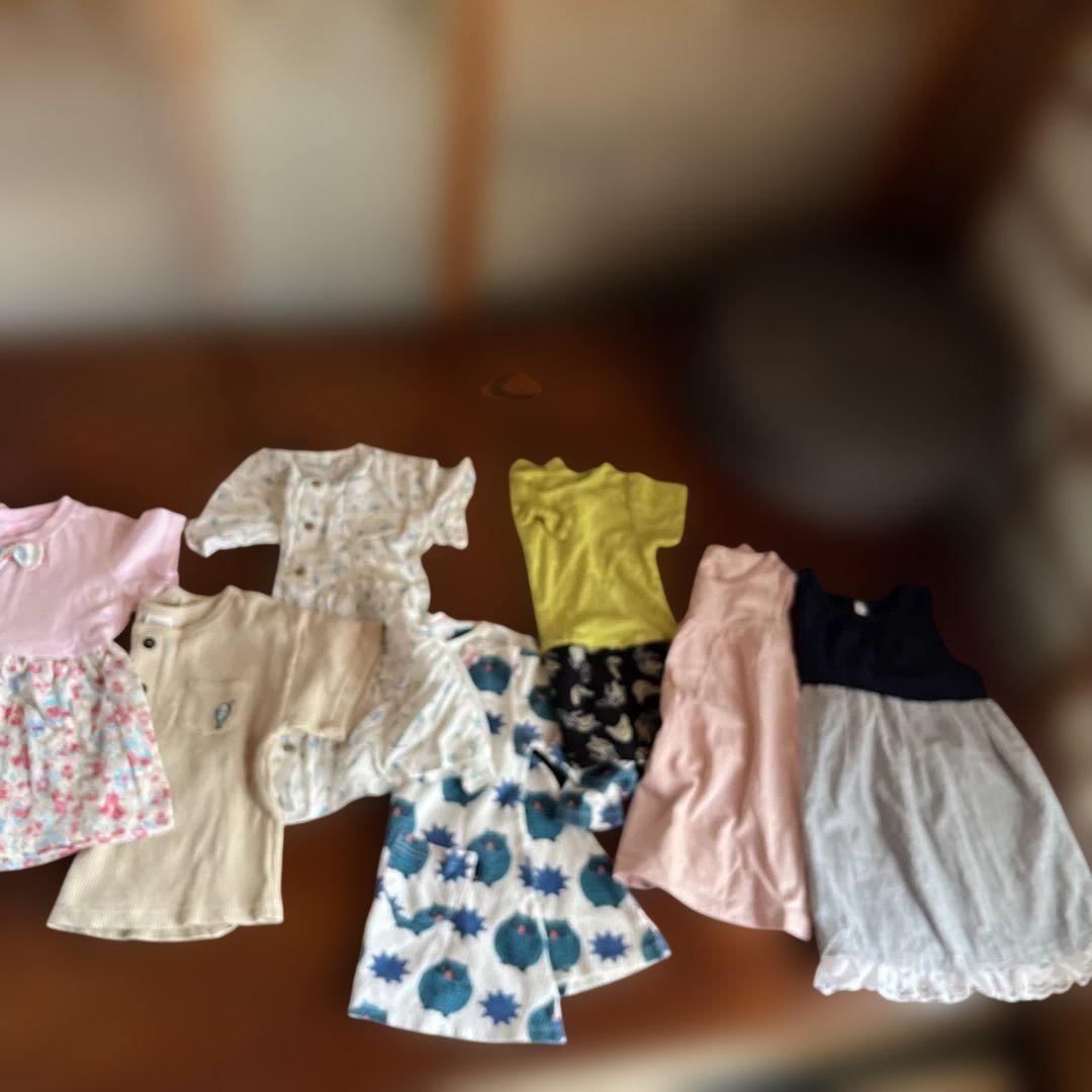 ベビー服 まとめ売り女の子 90〜100 7点 - メルカリ