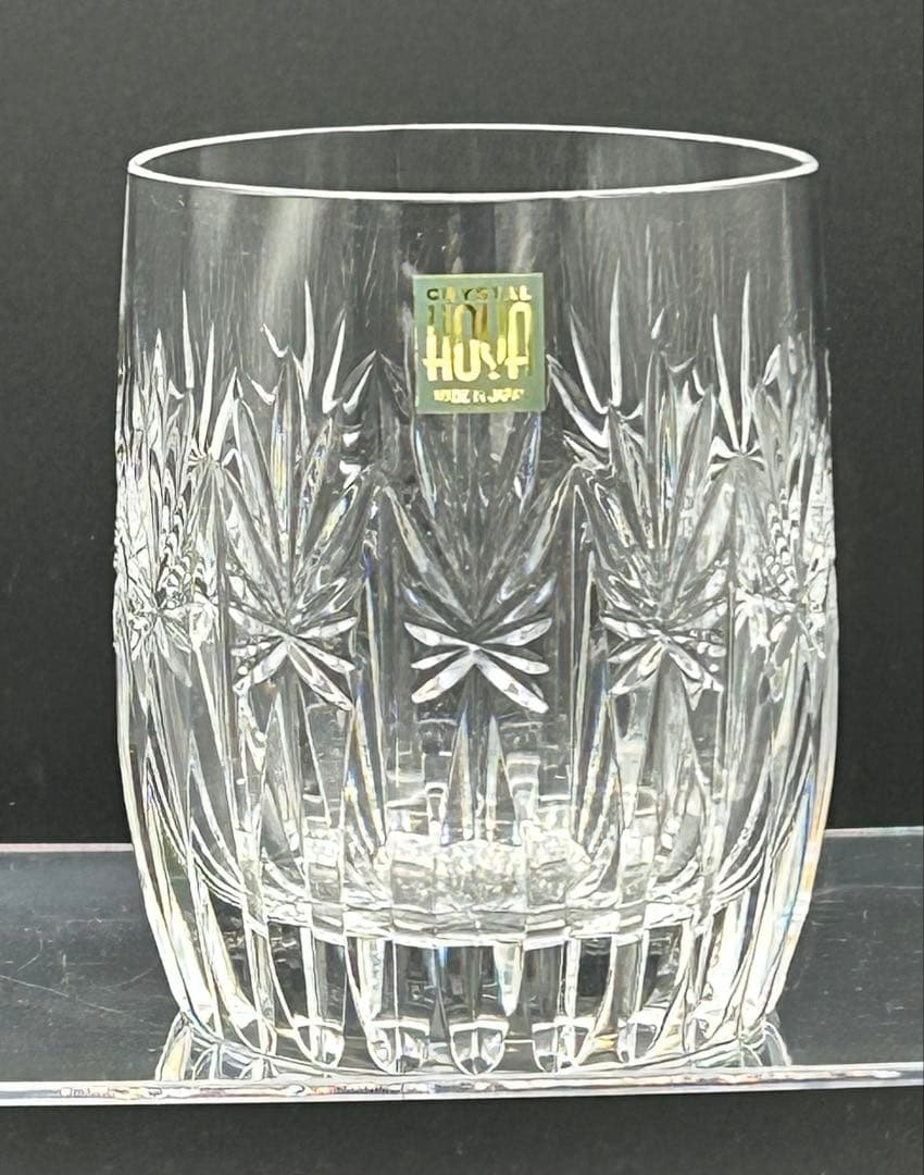 HOYA ホヤ クリスタル オールドグラス 6客 ロックグラス 希少品 HOYA ホヤ クリスタル オールドグラス 6客 ロックグラス 希少品