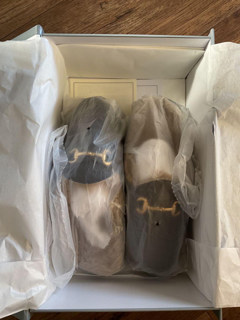 新品未使用 【CAMINANDO／カミナンド】FUR BIT LOAFER