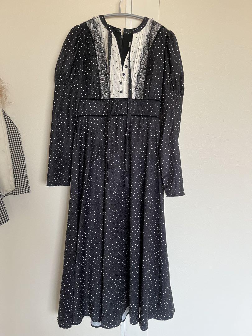 Herliptoハーリップトゥ Orangerie Dot Long Dress