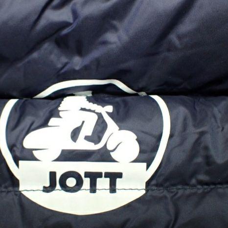 美品 JOTT ジョット ブラック ダウンジャケット 男女兼用