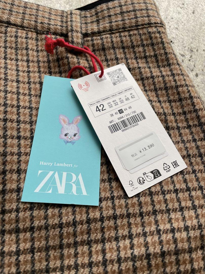チェックパンツ　HARRY LAMBERT × ZARA