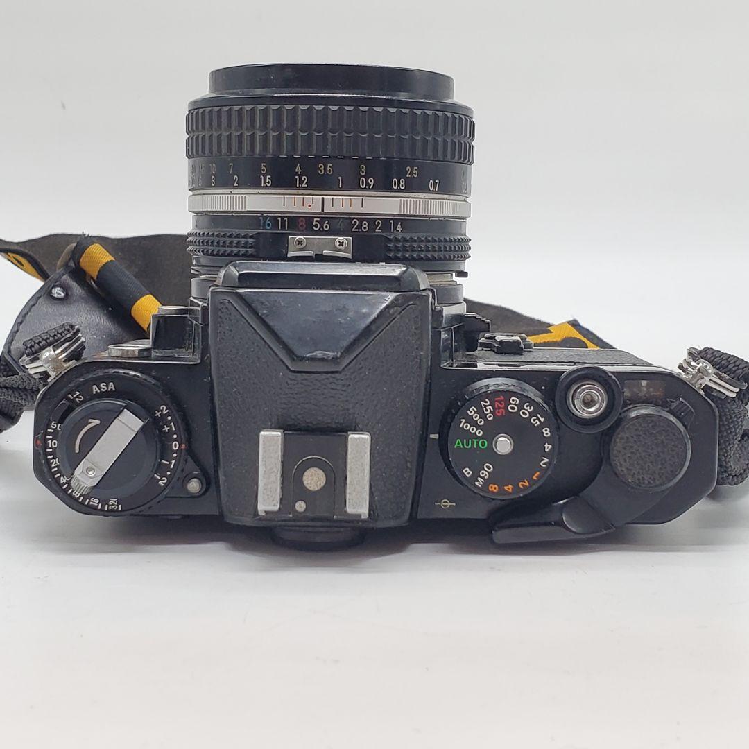 Nikon FE ブラック 一眼レフカメラ NIKKOR 50mm f/1.4