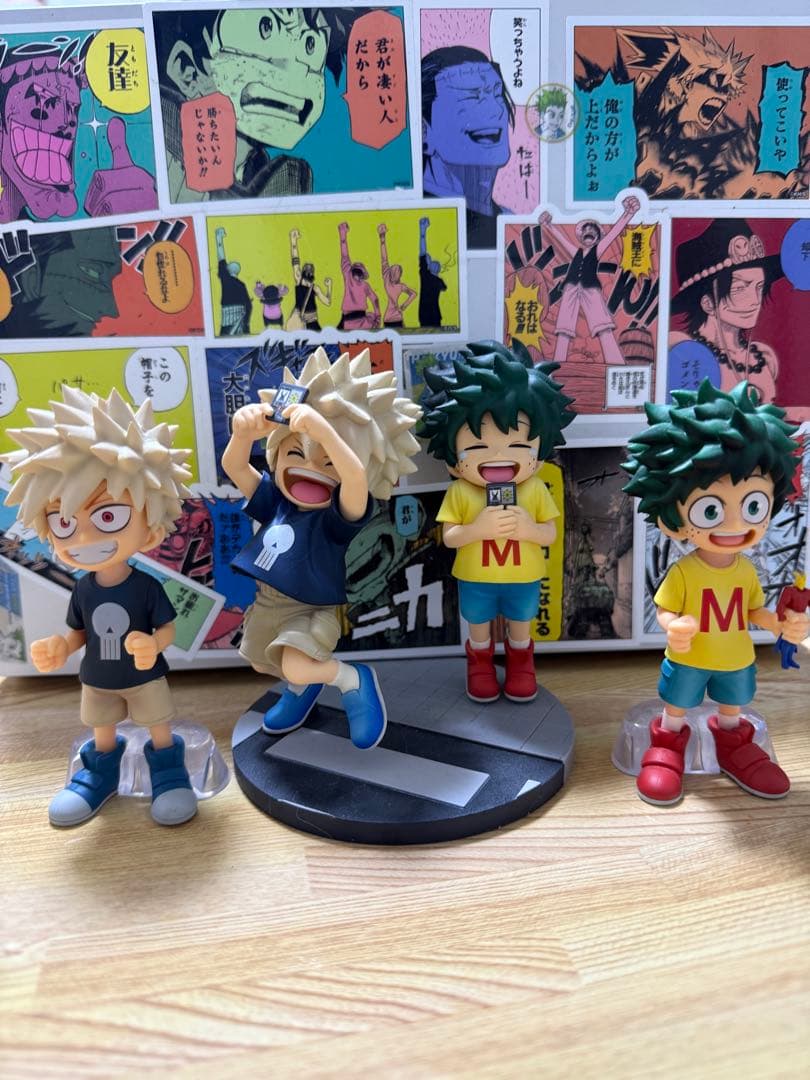 緑谷出久 爆豪勝己 幼少期フィギュアセット