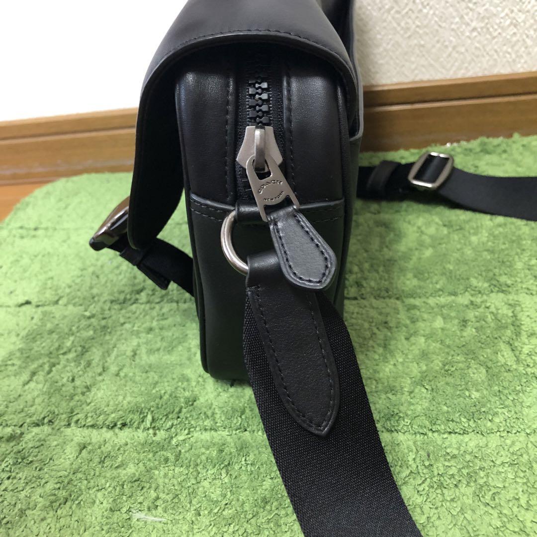 極美品】コーチ ショルダーバッグ トラック クロスボディ レザー 極美品】コーチ ショルダーバッグ トラック クロスボディ レザー