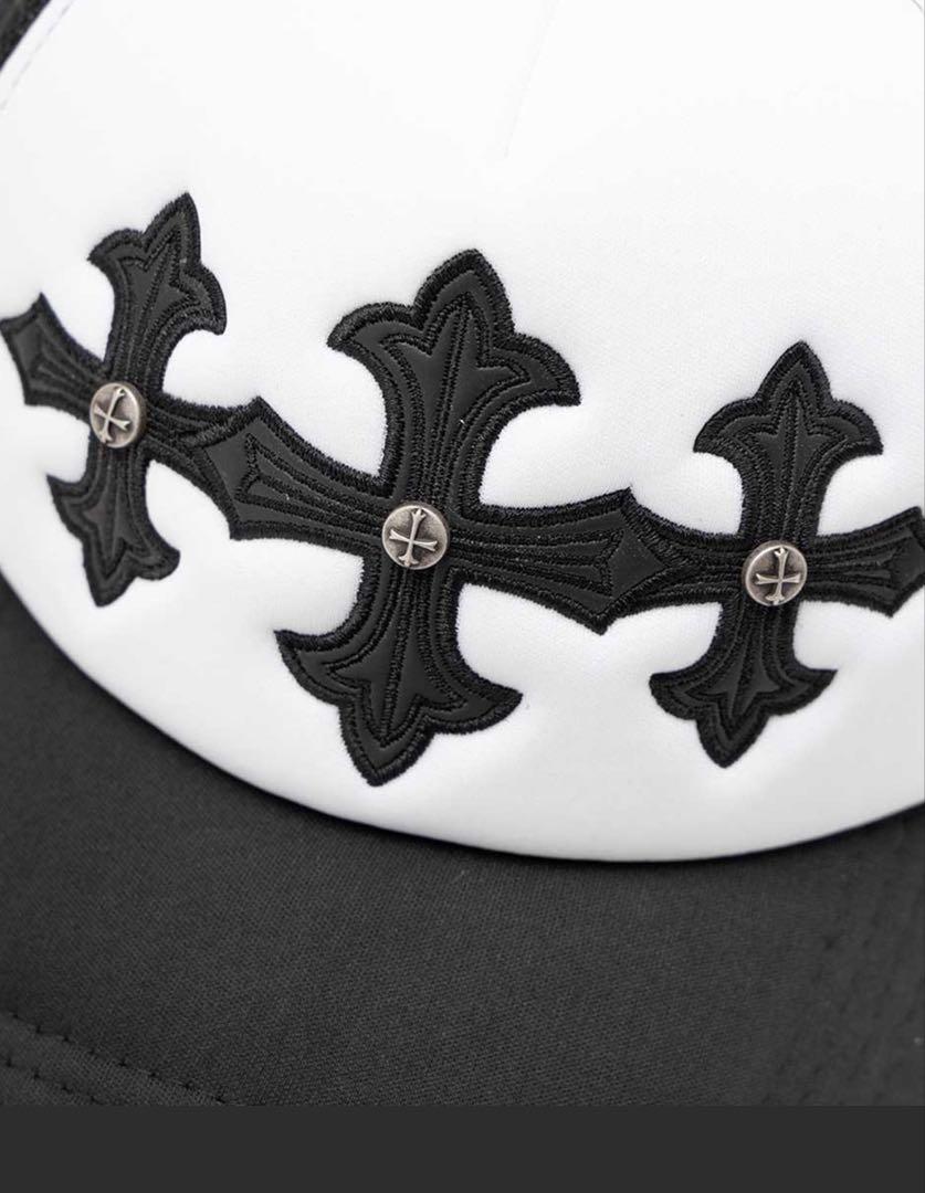 帽子 Cross Leather Patch Mesh Cap SUPPLIER