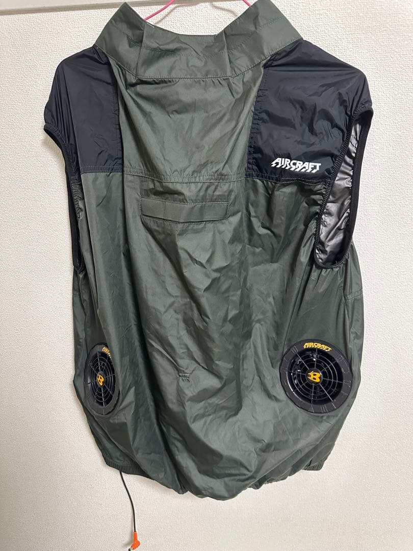 バートル空調服バッテリーファンセット22vXLサイズBURTLE