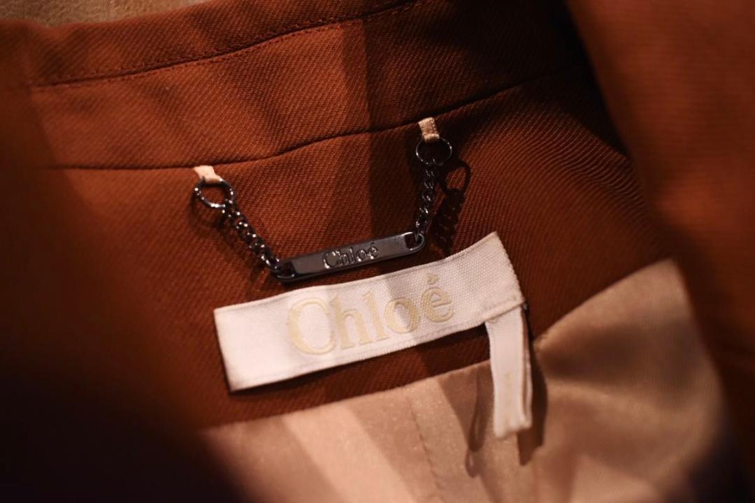 【Chloe/クロエ】近年モデル テーラードジャケットコート 36/S ウール