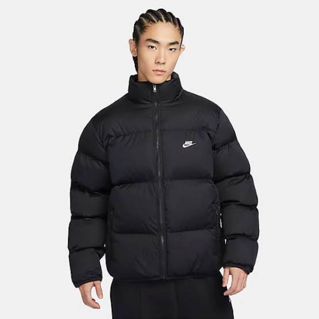 Nike ブラック ダウンジャケット M - メルカリ
