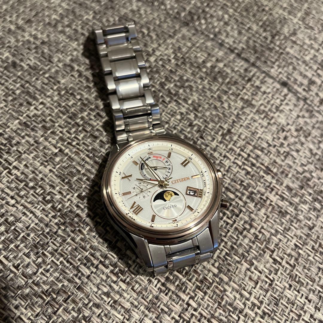 シチズン CITIZEN エクシード BY1026-65A 電波ソーラー シチズン CITIZEN エクシード BY1026-65A 電波ソーラー