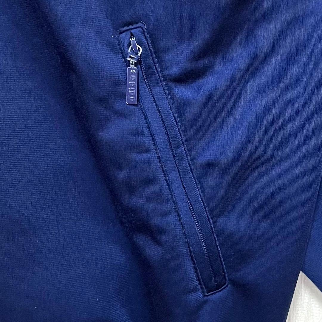 90s adidasファイヤーバードジャージ ネイビー 古着L adidas WWW_HOMU-JOURNEY_COM