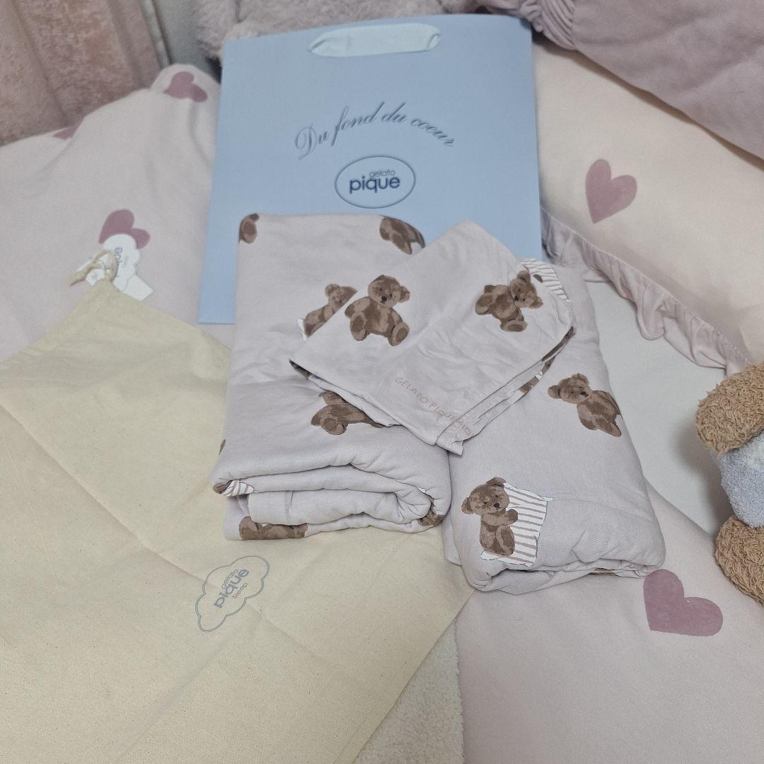 ジェラートピケ❤完売品❤レア❤くまちゃんブランケット大判