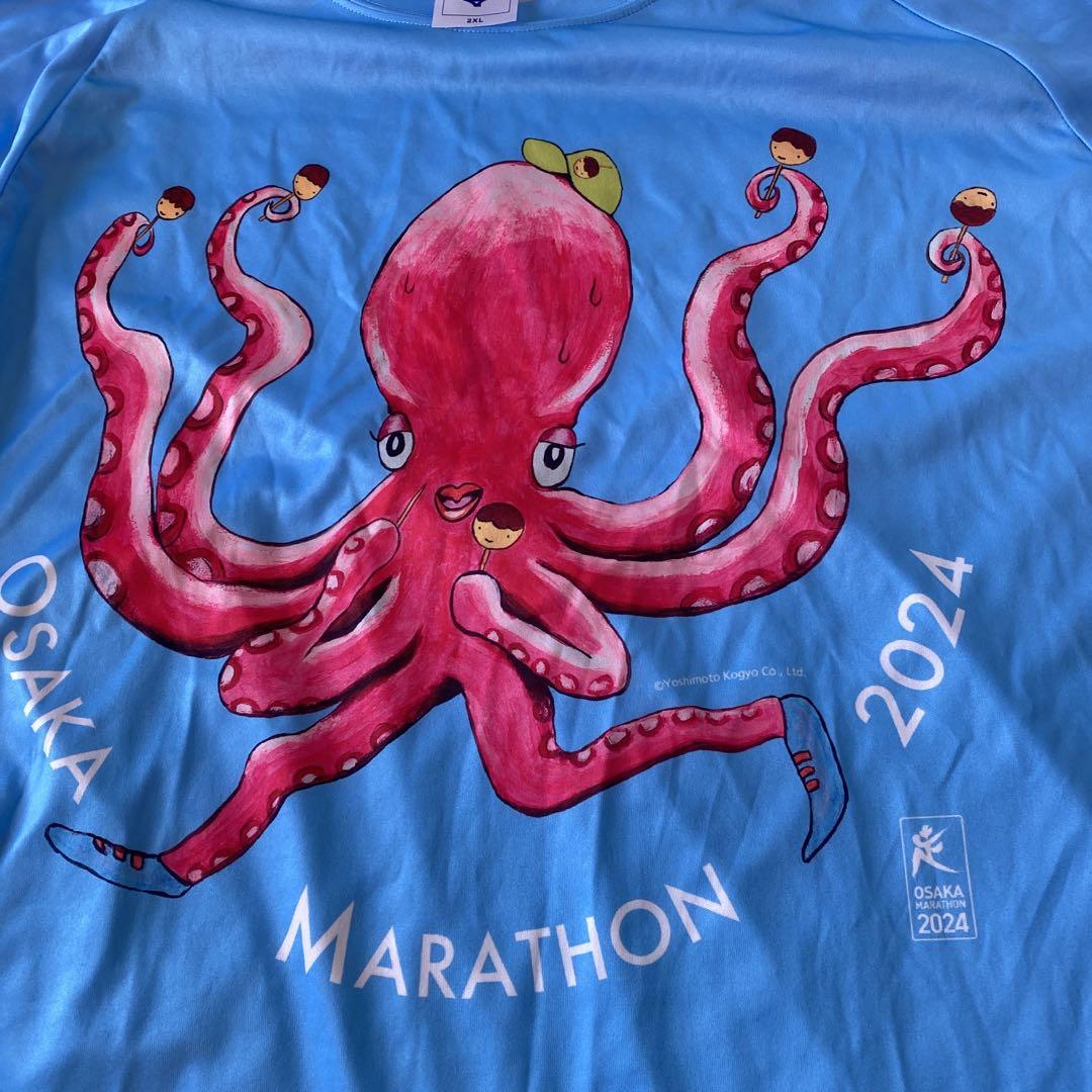 大阪マラソン　2022 なないろチャリティTシャツ　白色　レア✨ 大阪マラソン 2022 なないろチャリティTシャツ 白色 レア✨