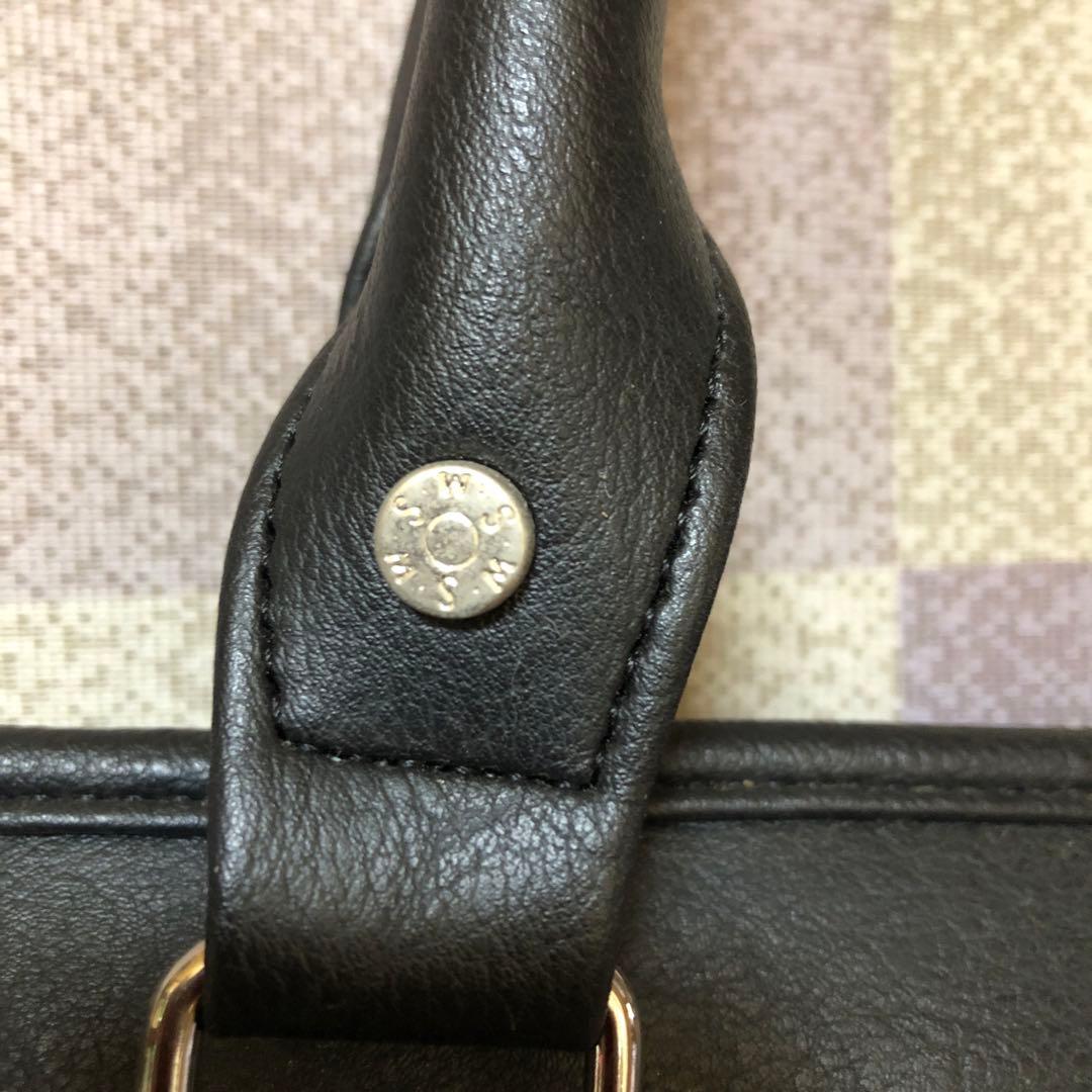 美品　ブラック トートバッグ