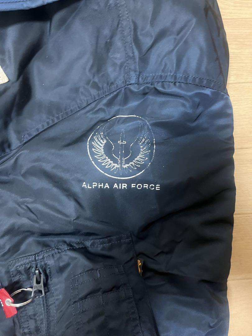 ALPHA INDUSTRIES MA-1 フライトジャケット ネイビー