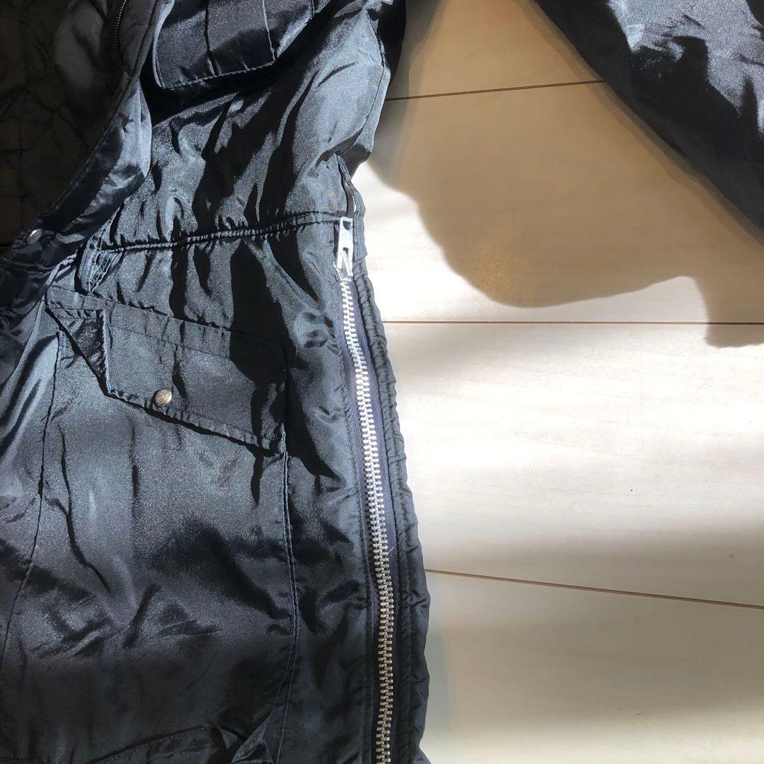 70s ビンテージ ナイロン オールインワン ツナギ 黒 ブラック XL 古着