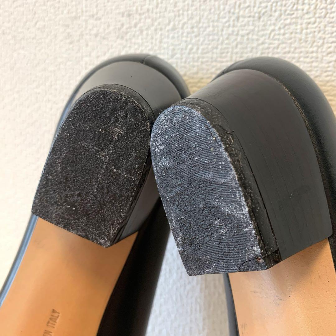 【Salvatore Ferragamo】ヴァラリボン パンプス 6h ブラック