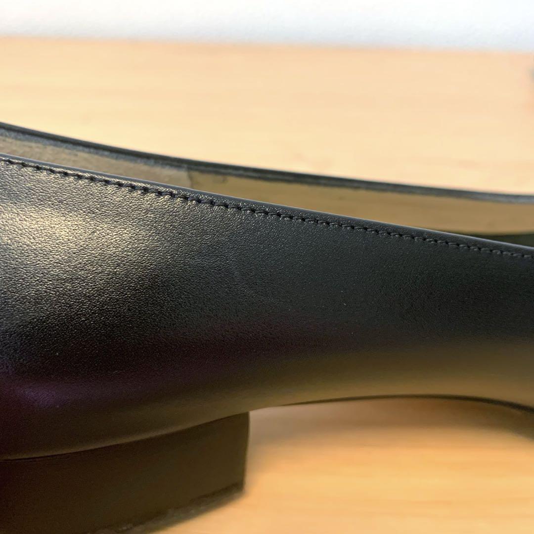 【Salvatore Ferragamo】ヴァラリボン パンプス 6h ブラック