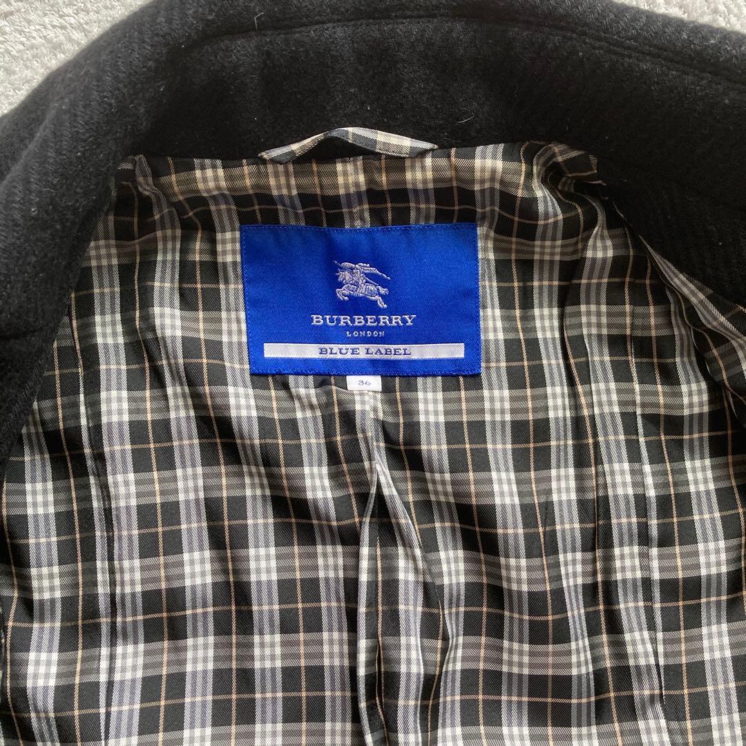BURBERRY BLUE LABEL プリーツコート