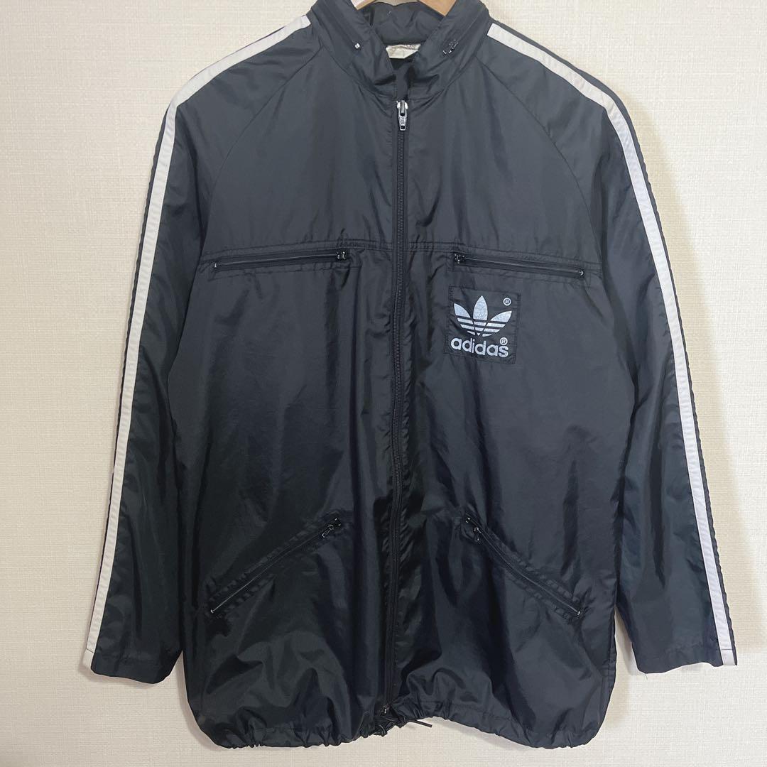 adidas アディダス トレフォイルロゴ 90' ウィンドブレーカー  黒 L