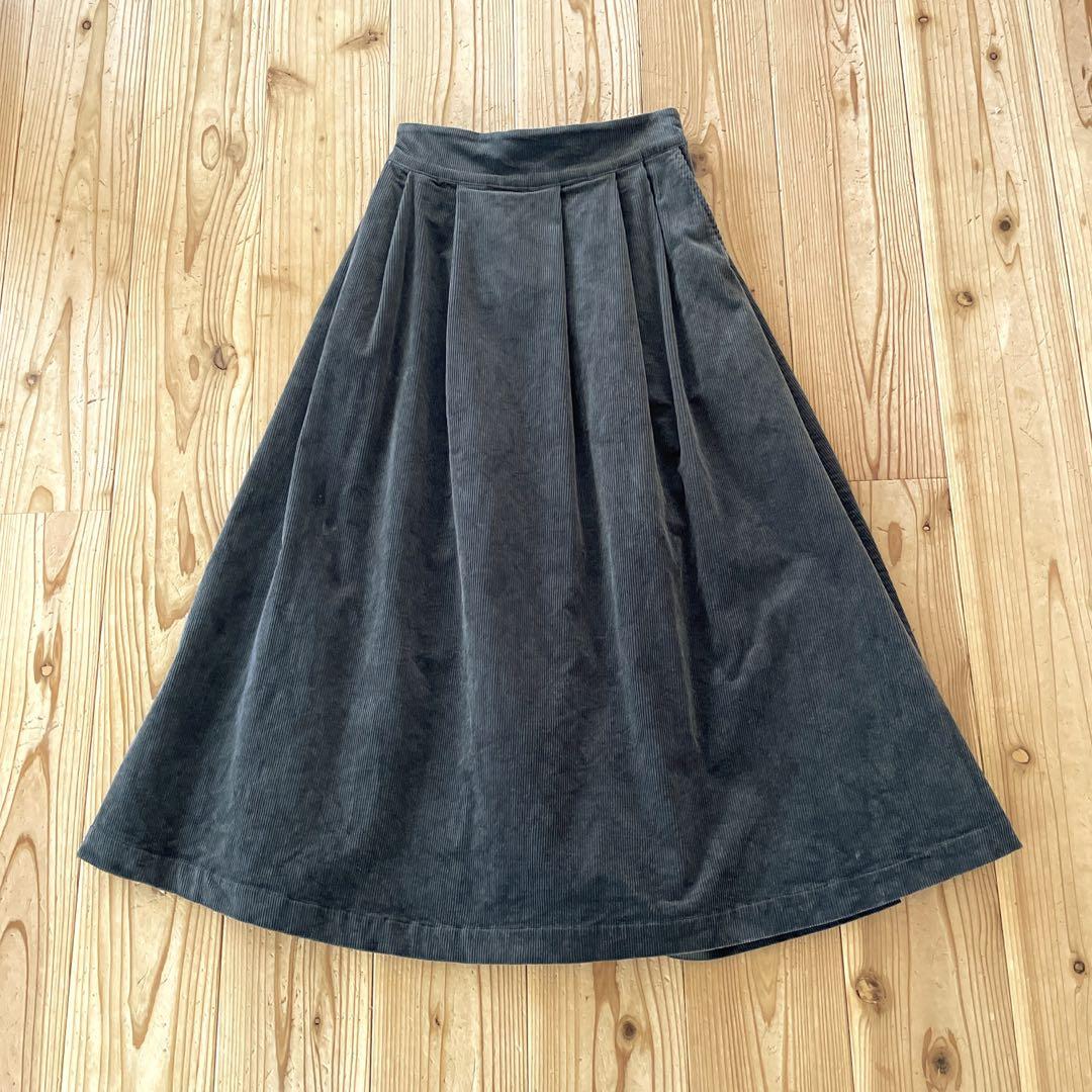 〔美品〕 ｋｅｌｅｎ　コーデュロイ　フレアスカート　Ｍ