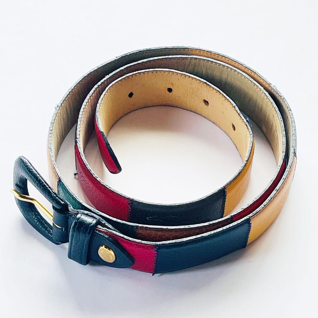 【ビンテージ】LONGCHAMP ロンシャンベルトmade in france