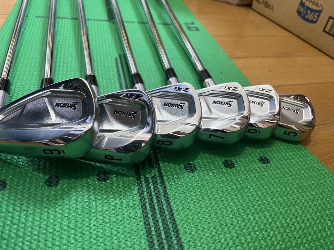 Srixon zxi7アイアン6本セット　5〜PW モーダス120x