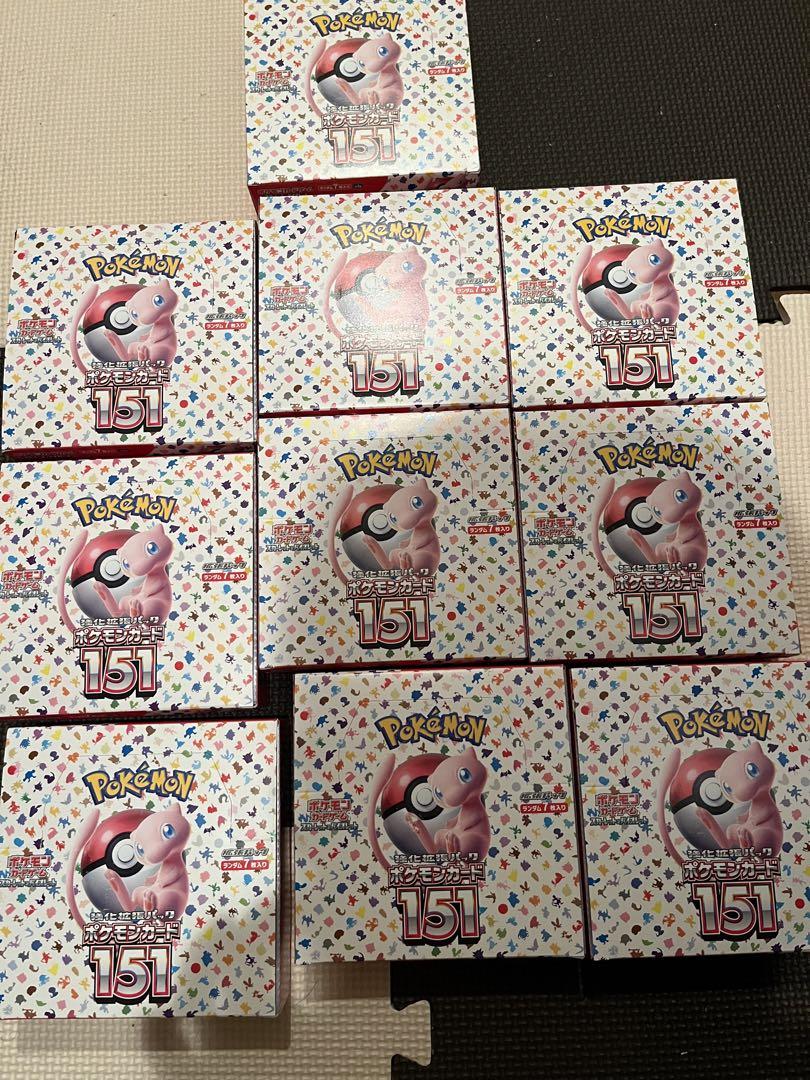 ポケモンカード151 BOX シュリンクなし10BOX