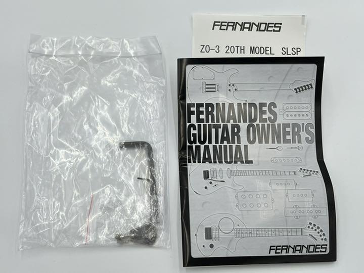 SALE人気SALE FERNANDES ZO-3 20TH MODEL SLSP 希少 美品 VL63N-m10322321591 お得大人気