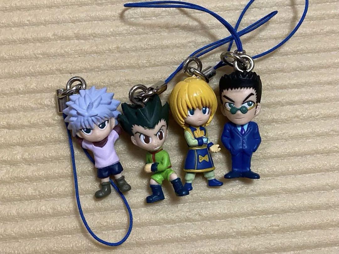 ハンター×ハンター フィギュアストラップ 4体セット