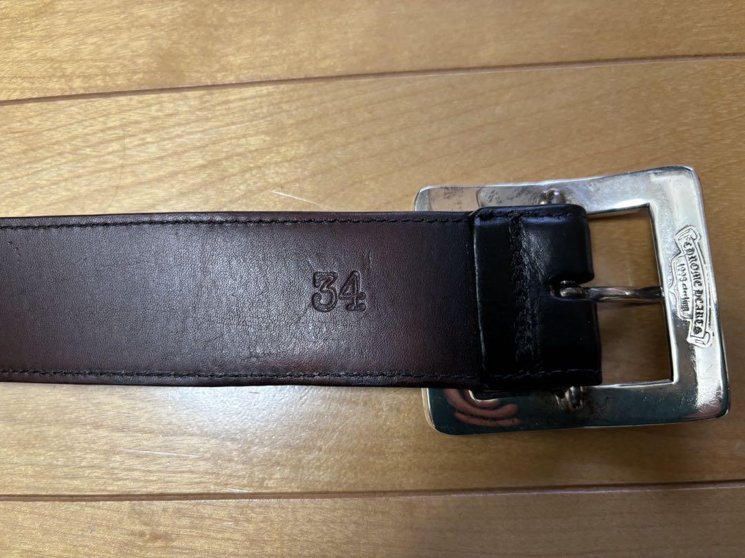 クロムハーツ（Chrome Hearts）
OTJ レザーベルト
サイズ34