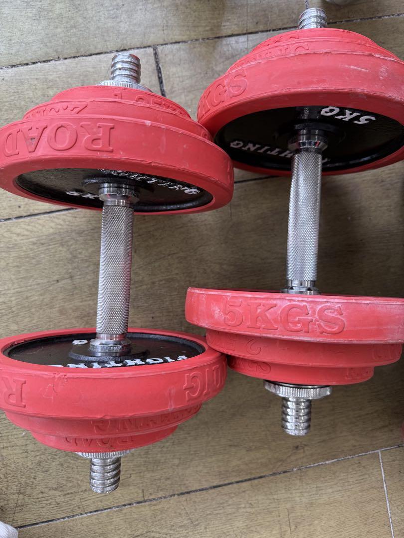 ふらんくおさん専用B Fighting road ダンベル セット 20kg