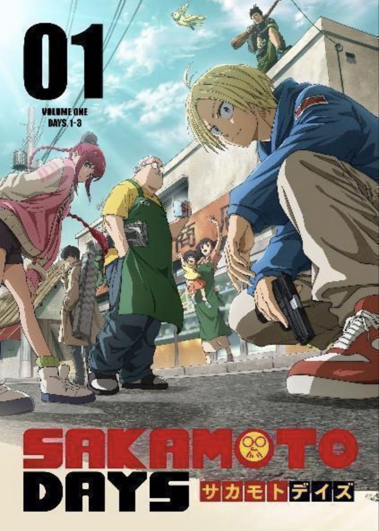 SAKAMOTO DAYS ①~⑤巻 DVD セット レンタル落ち
