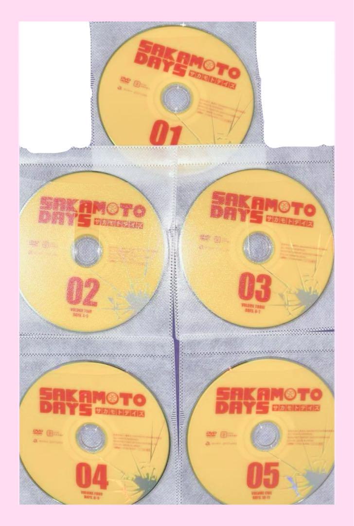 SAKAMOTO DAYS ①~⑤巻 DVD セット レンタル落ち SAKAMOTO DAYS ①~⑤巻 DVD セット レンタル落ち - メルカリ