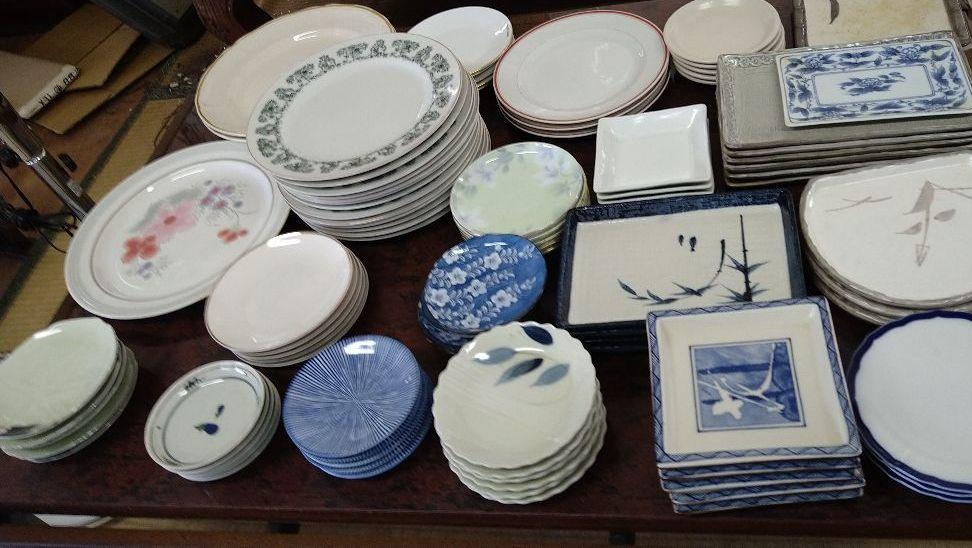 高級陶器 角皿 平皿 小皿 小鉢 切込 まとめ売り