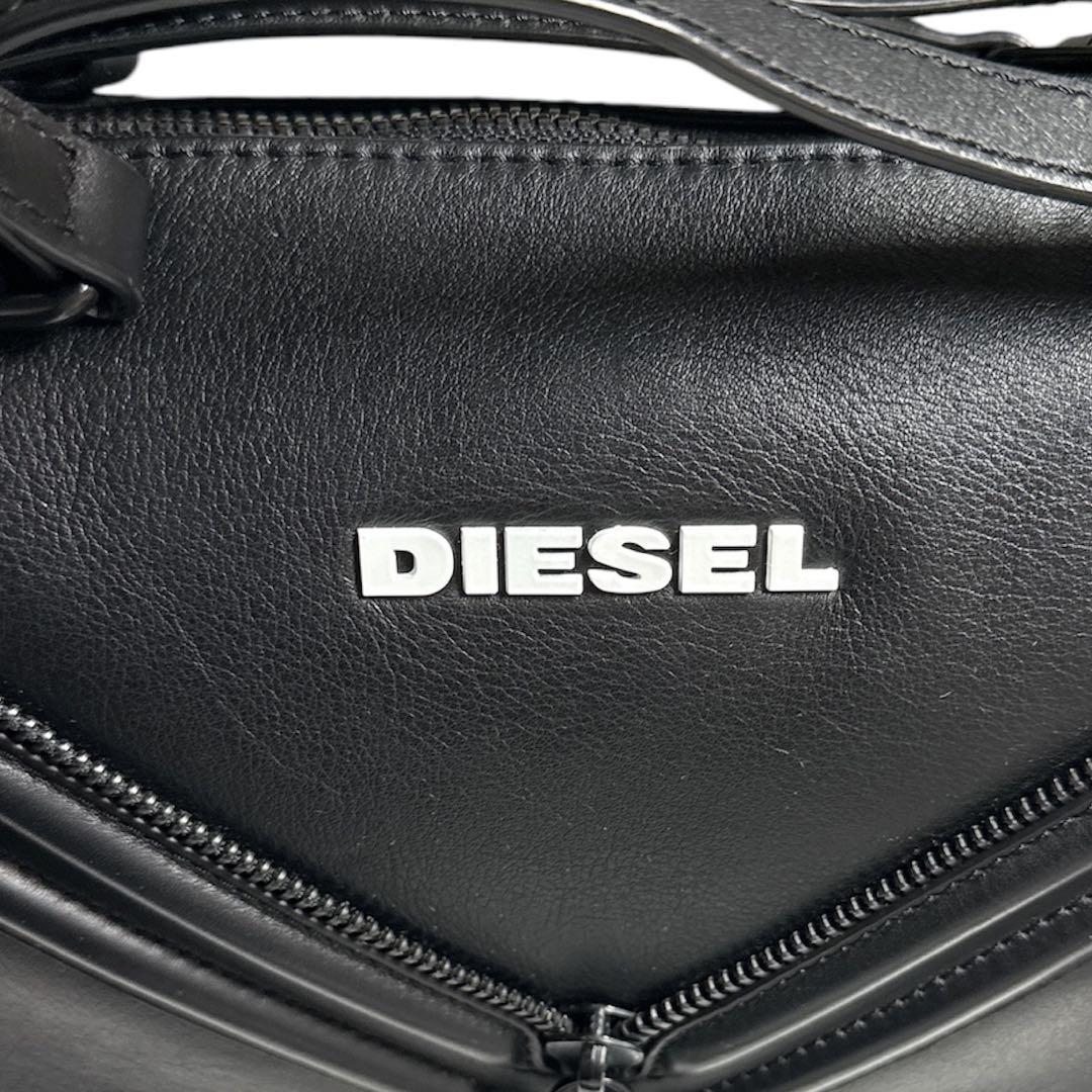 ✨未使用品級✨DIESEL ハンドショルダーバッグ 2way ブラック レザー