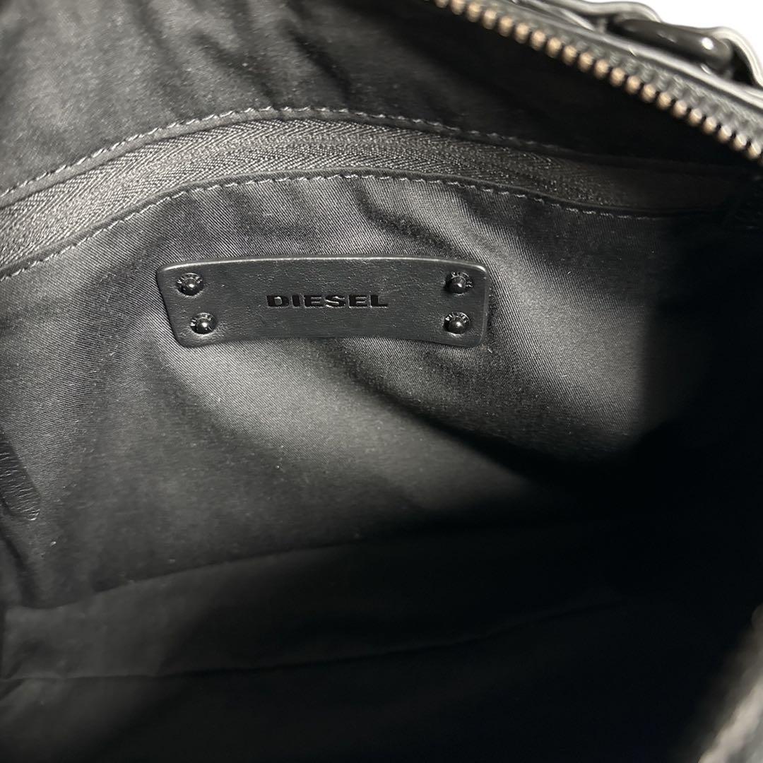 ✨未使用品級✨DIESEL ハンドショルダーバッグ 2way ブラック レザー