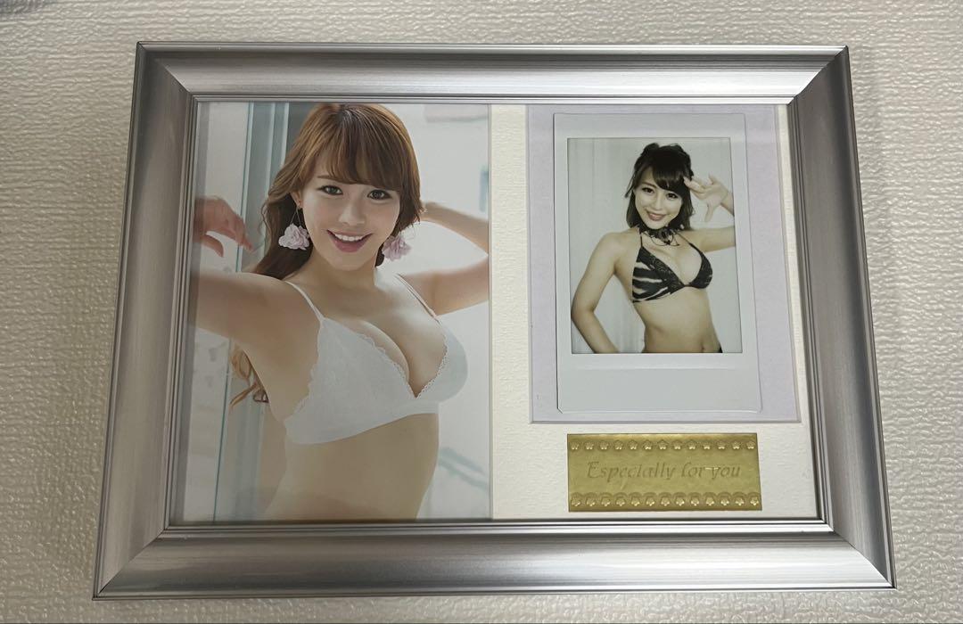 美馬怜子　フォトフレーム入り生写真&チェキ