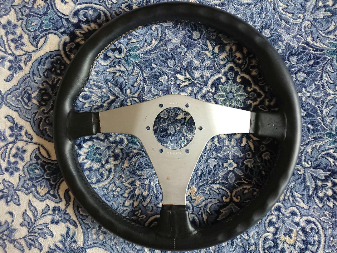 Nardi ナルディ 360mm 本皮巻きステアリング&ボス