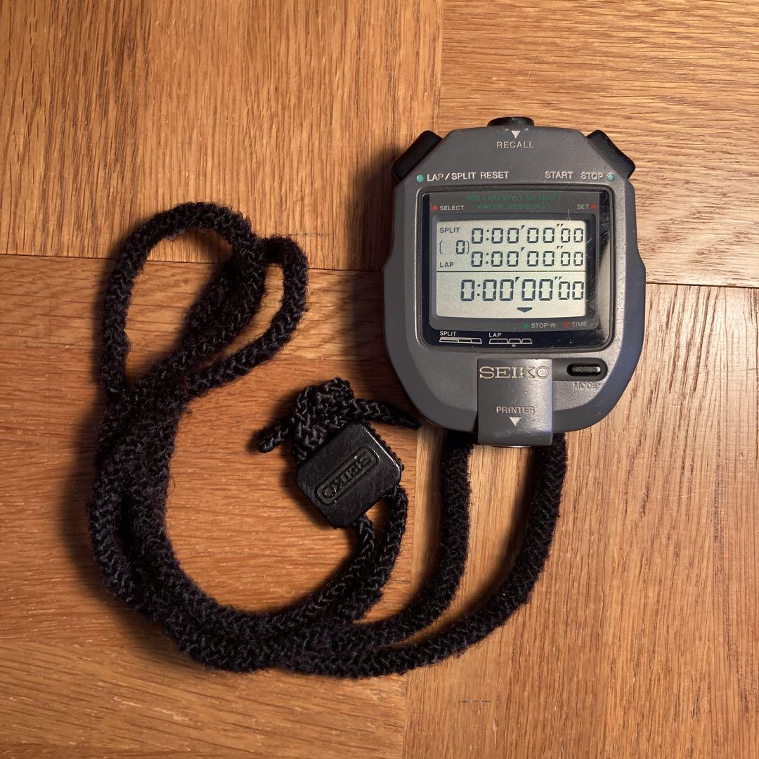 SEIKOストップウォッチ S123-4000 100LAP