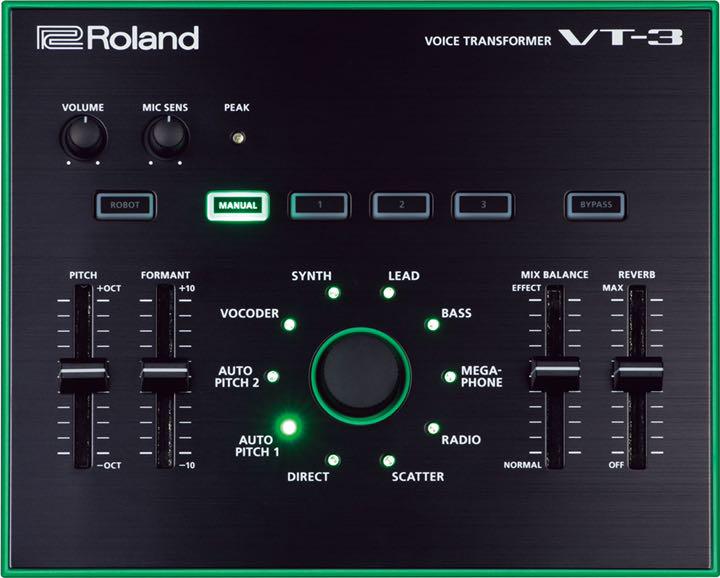 VT-3　Roland　ボイス・トランスフォーマー　ボイスチェンジャー