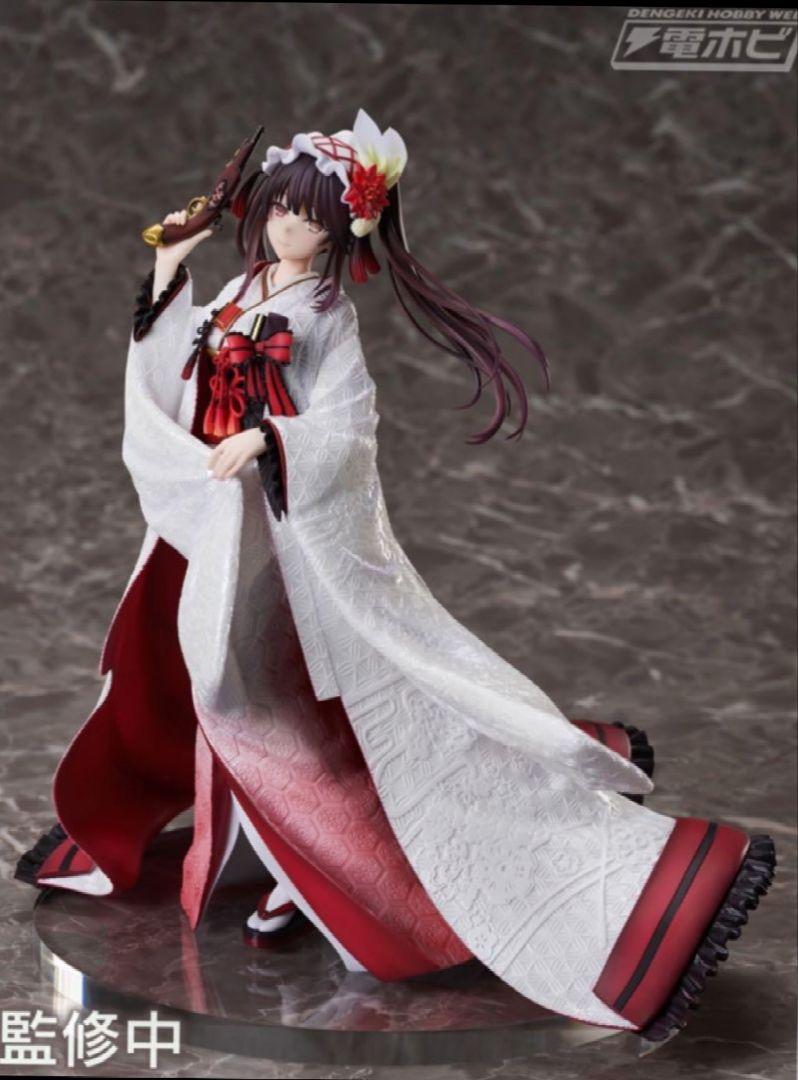 時崎狂三 白無垢 デート・ア・ライブIV 1/7 塗装済み完成品　フィギュア